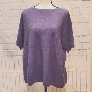 Eileen Fisher short sleeve sweater